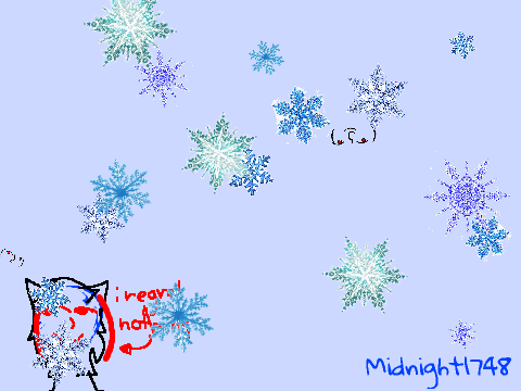 Snowing + Surprise Inside | school project