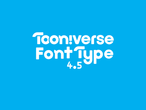 Tooniverse FontType 4.5