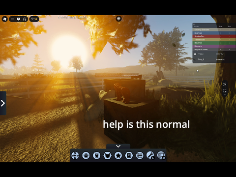 random npc hunt me and cheesy just did