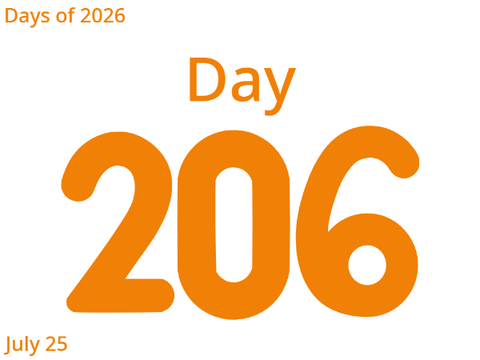 Days of 2026: Day 206