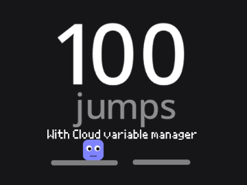 100 Jumps With Cloud variable manager