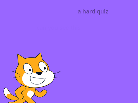 A really hard Quiz