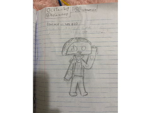 I drew @arincatboy OC