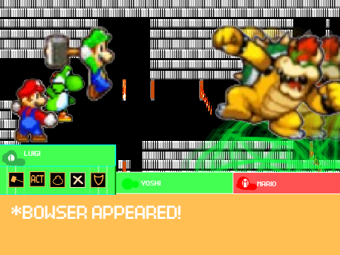 Mario and the gang Vs. BOWSER!