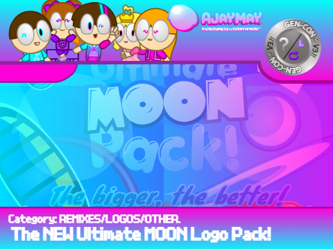 The NEW Ultimate MOON Logo Pack! (v3)