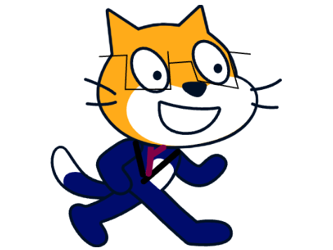 会社員猫素材