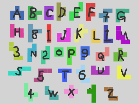 Creative!Alphabet Tetris Band (my take) [2∕35]