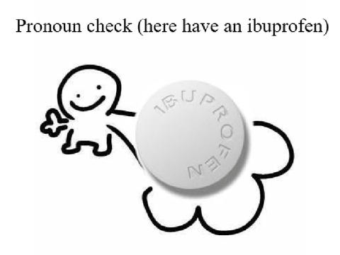 Pronoun check >:3c