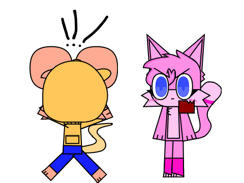 Pinkly Yells At Peachy For Wearing Her Jacket Back