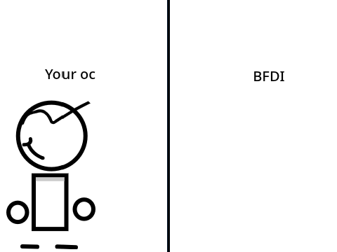make mine in BFDI style
