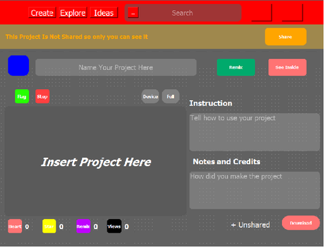 Recreating Scratch Website Using Python.
