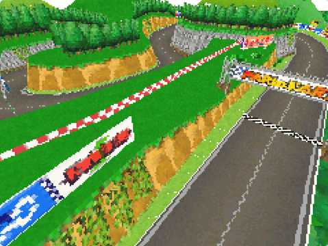 3D mario kart