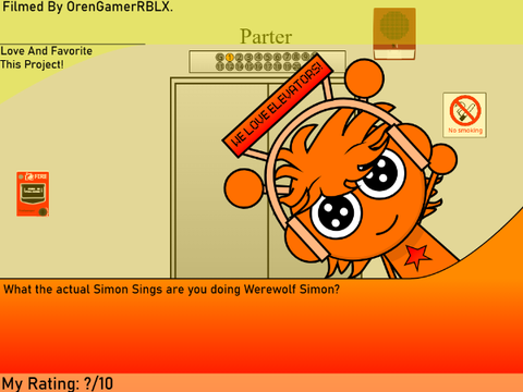 What the actual Simon Sings are you doing Werewolf Simon?