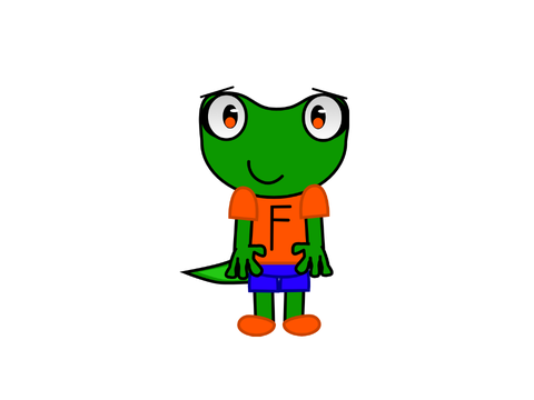 Fred the frog.