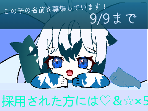 【迷子?】名前を忘れちゃったサメの子供【助けて！】