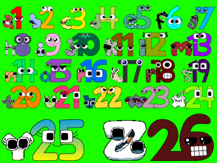 Lowercase Alphabet lore and ANL a1 to z26 Sound effects