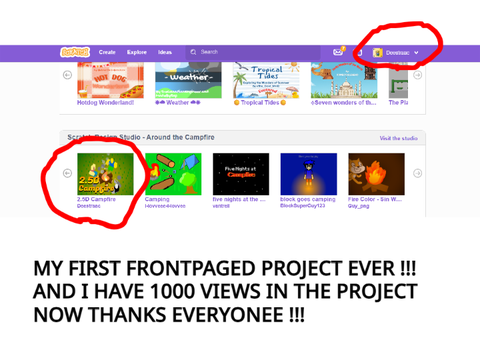 I JUST GOT FRONTPAGED