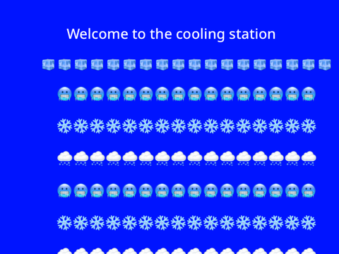 The cooling station