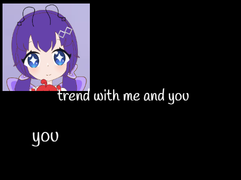 trend with me and u
