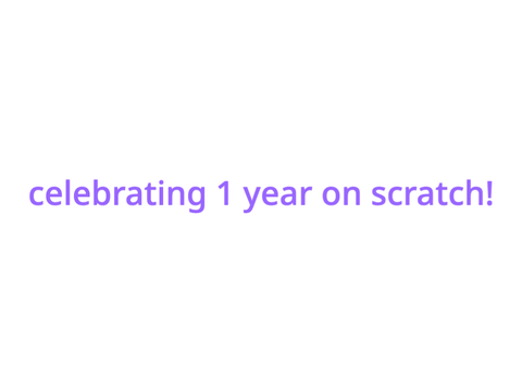 1 YEAR ON SCRATCH?!!!