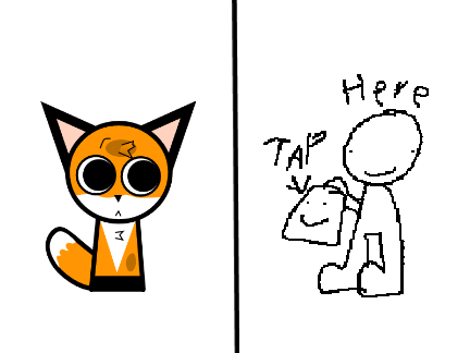 Reacting to TailsTheTw0Ta1ledF0x's drawed design!