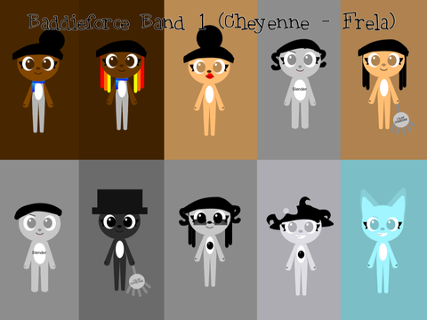 Baddieforce Band 1 (CKB’s Version, Updated)