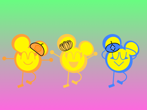 Honey, Chrysanthemum, and Lapis twirling