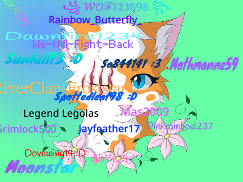 SIGN IF YOU LOVE WARRIOR CATS  remix