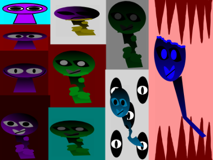 My Sprunki OC purplesprunky New phase 10 (it's me) final phase