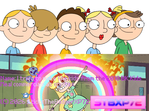 I tried to make the kids from the 2010 BK Kids Meal commercials as sprites
