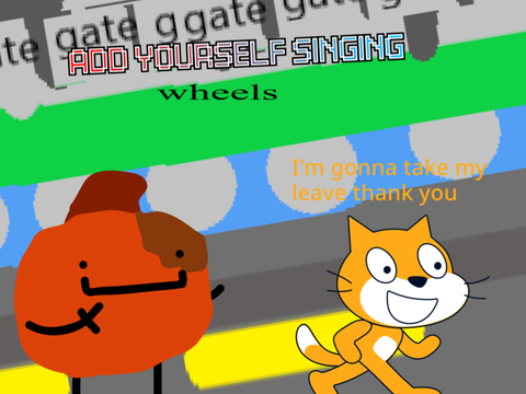 Pumpkin sings Wheels