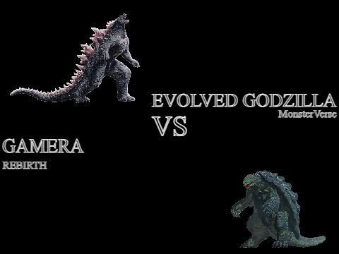 Evolved Godzilla vs Rebirth Gamera