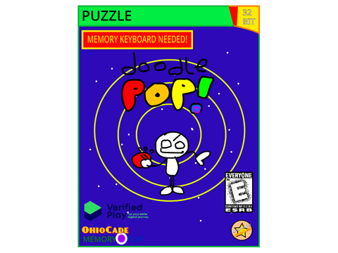 Doodle Pop Box Art (OhioCade Memory Play, 1998)