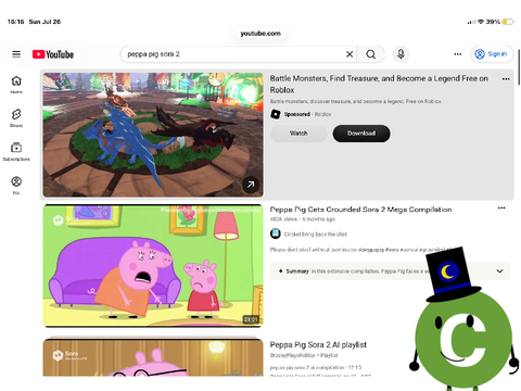 I Found Peppa Pig SORA 2 on YouTube
