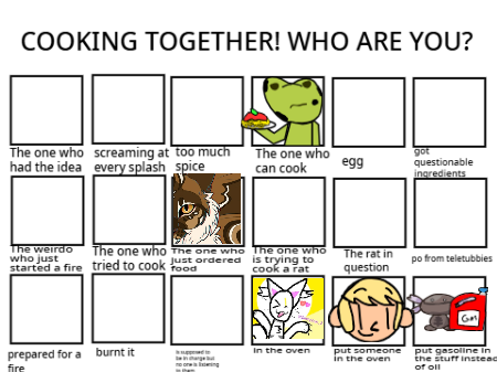 we're cooking who are you? remix remix remix remix