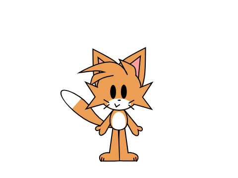 Scratch Cat but I vectored him