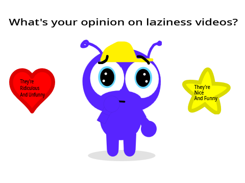What's your opinion on laziness videos?