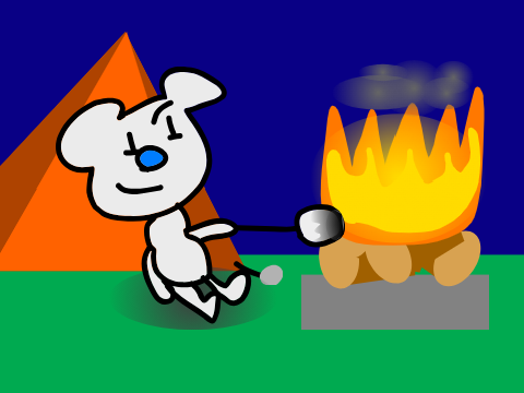 Camp fire animation :)