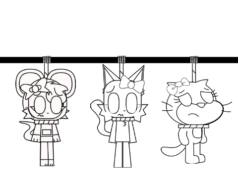 Peachy Pinkly And Sally The Cat Got Hanged 