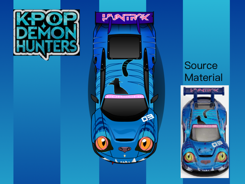 Huntrix Hot Wheels Porsche Derpy Entry