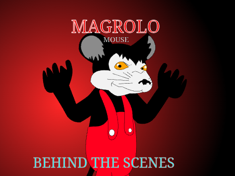 Magrolo mouse (behind the scenes)