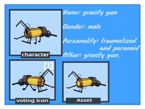 gravity gun!