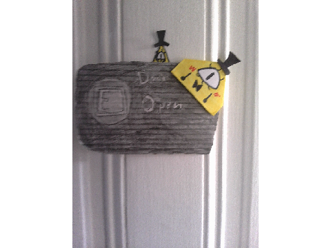 BILL CIPHER DOOR THINGYYYY