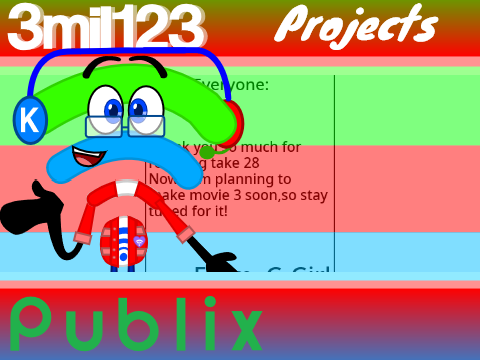 3mil123's Publix logo bloopers 2 Part 28: It's the end of the movie 2!