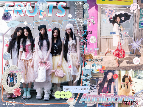  ★⠀⠀౨୧⠀ FℛUiTS⠀⠀X⠀ audition⠀⠀.⠀ɞ