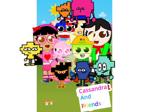 The GG squad with the pixels