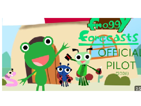 I watched this indie show named froggy forecasts and it was cool!