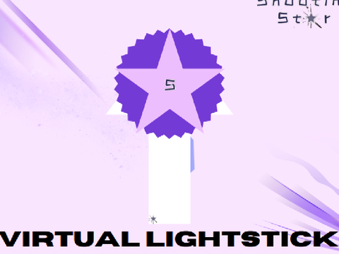 NEW SHOOTING STAR- VIRTUAL LIGHTSTICK
