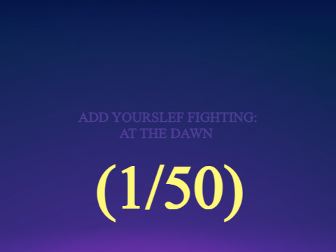 AY: Fighting at The Dawn (1/50)
