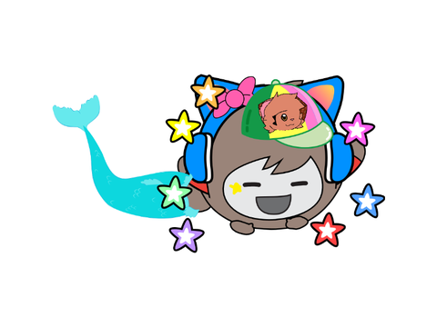 Nano and Nina turnsinto a mermaid